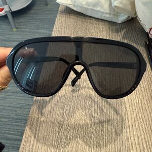 Celine black Shields sunglasses